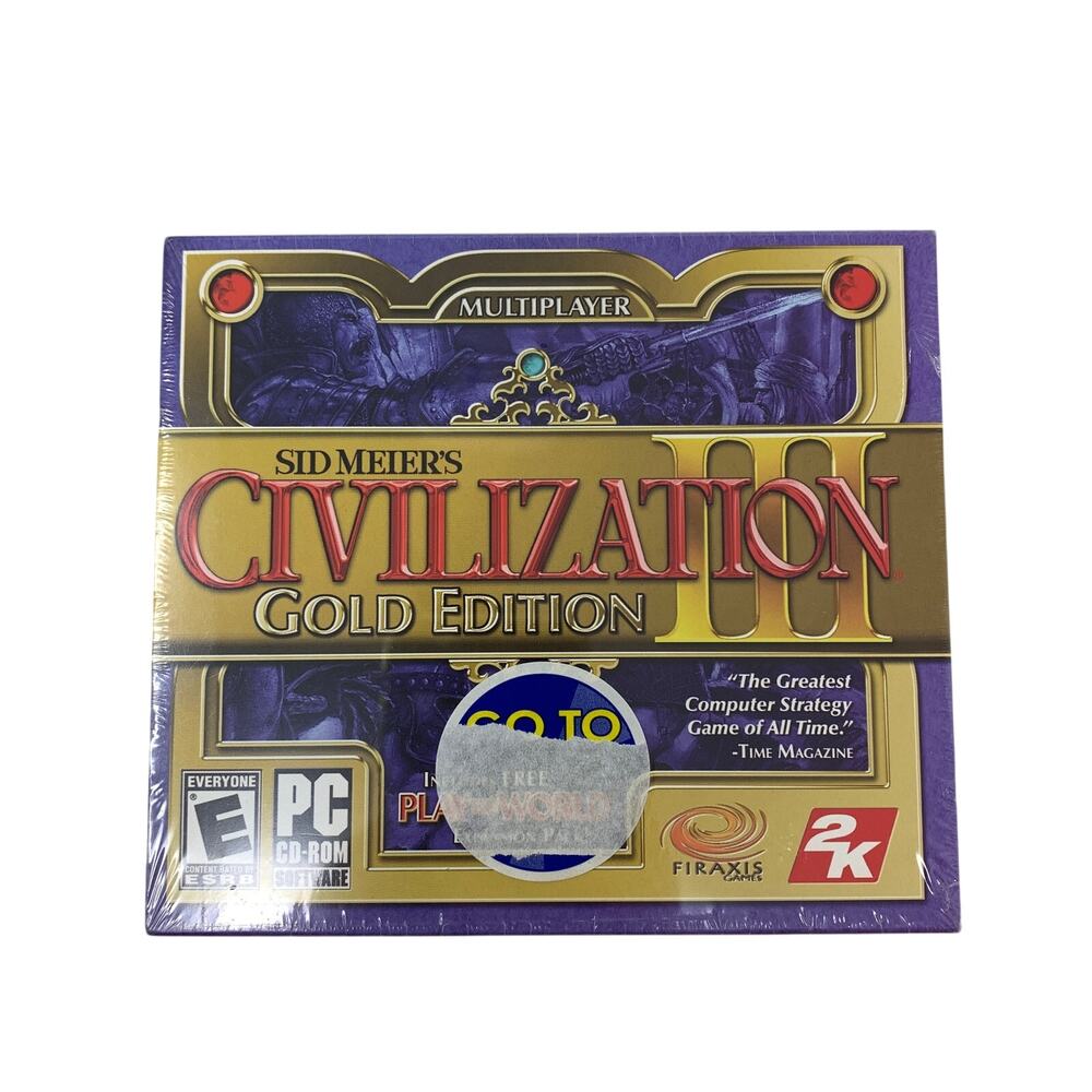 Civilization IV Gold Edition (Factory Sealed) PC Game